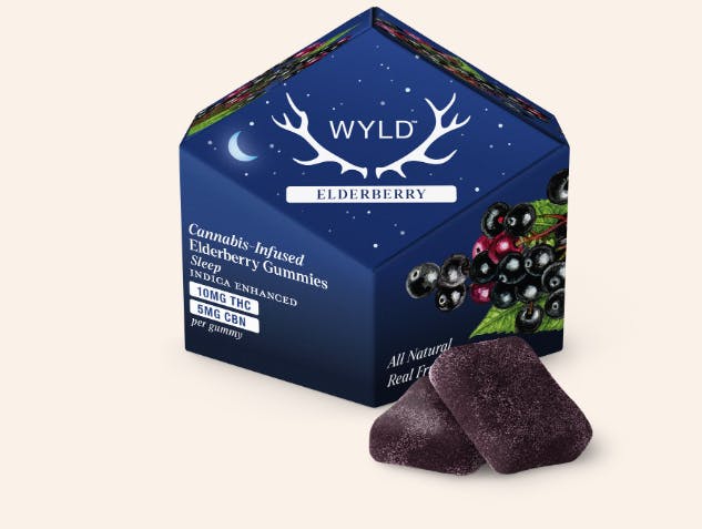 Product: 2:1 | Elderberry | 10mg THC x 5mg CBN | 10pk | WYLD