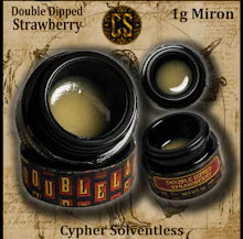 Apex - 1g Hash Rosin Cypher - Double Dipped Strawberry - CONCENTRATES by Apex Concentrates at King of Budz