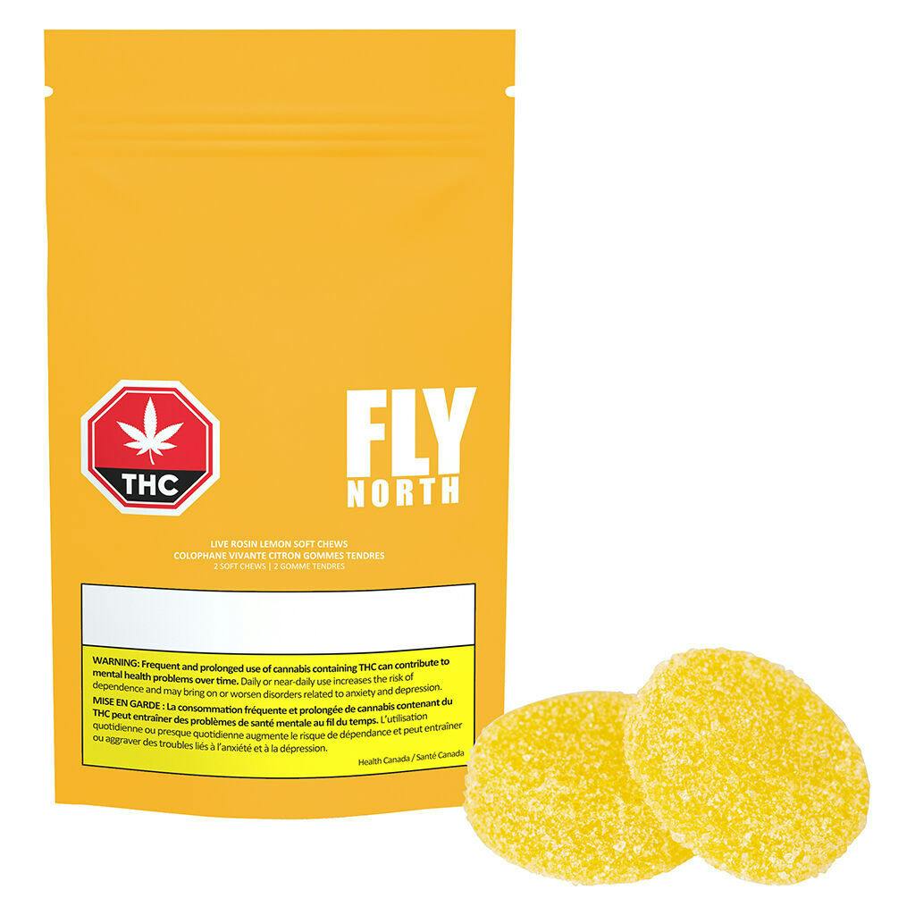 Fly north - live rosin lemon - 2 pack