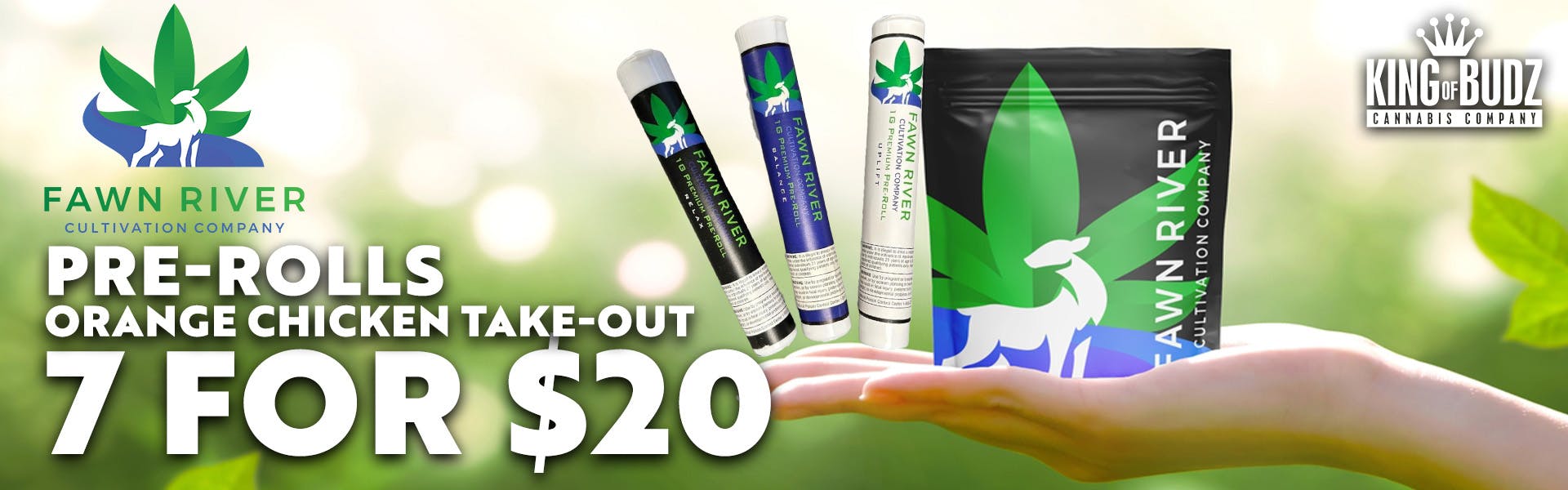Fawn River Orange Chicken Prerolls 7/$20