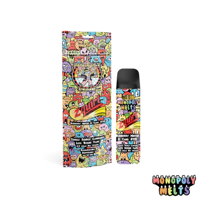 Monopoly Melts - .5g Live Rosin Disposable - Zquirt
