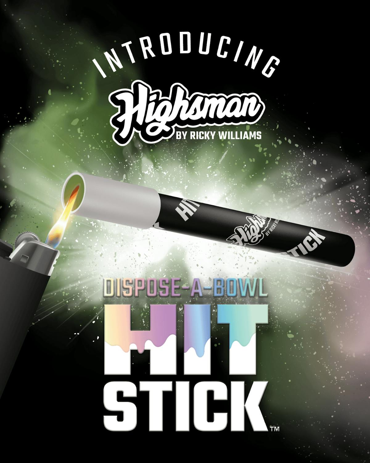 Photo of Highsman Hit Stick l Wavy Watermelon Infused Flower Dispos-a-Bowl l 1pk l .5g
