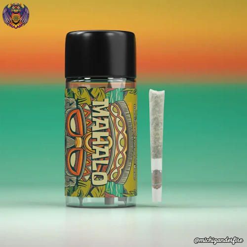 Michigander Fire - 5-Pack .5g Prerolls - Mahalo