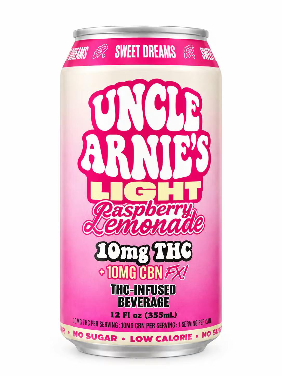 Uncle Arnie's Edible Drinks Light Raspberry Lemonade + CBN