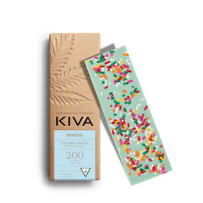 Product: Kiva | Birthday Cake Chocolate Bar | 200mg