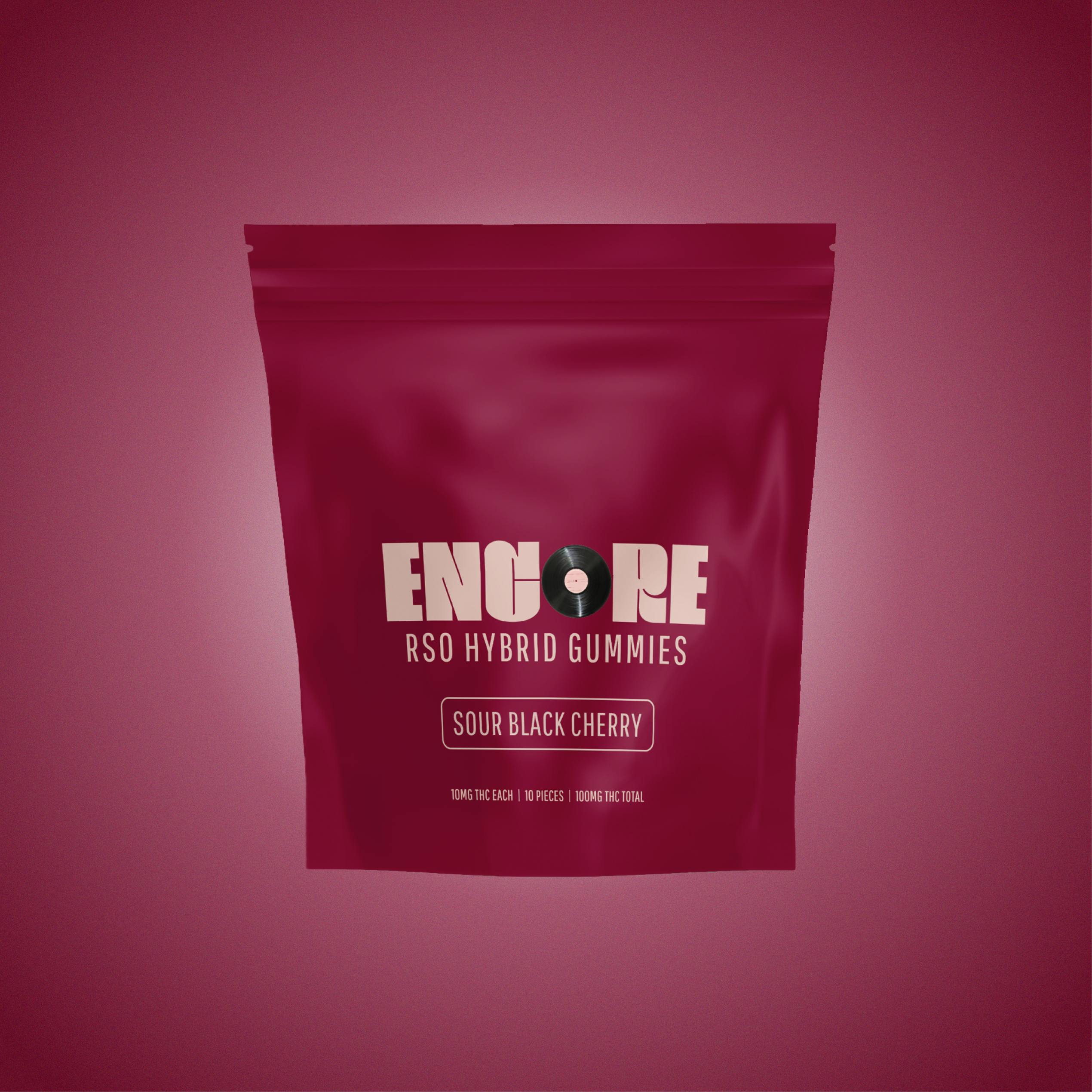 Encore - RSO Gummies - Black Cherry (H) (100mg)