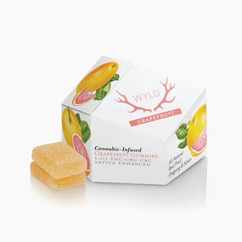 Wyld | 200mg Gummies | Grapefruit 2:1:1 THC:CBG:CBC
