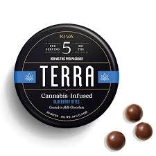 Product CL Kiva Terra Bites - Milk Chocolate Blueberry 100mg (20ct)
