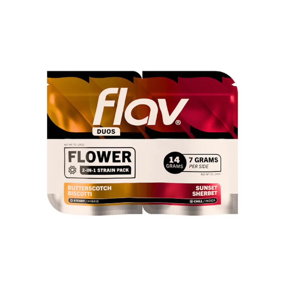 Product Flav - Butterscotch Biscotti - Sunset Sherbert - 14g - Duo Flower