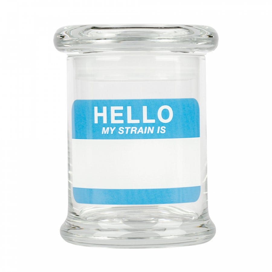 Medium Glass Stash Jar - Assorted Styles