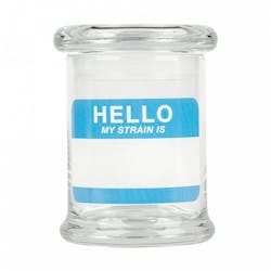 Large Glass Stash Jar - Assorted Styles