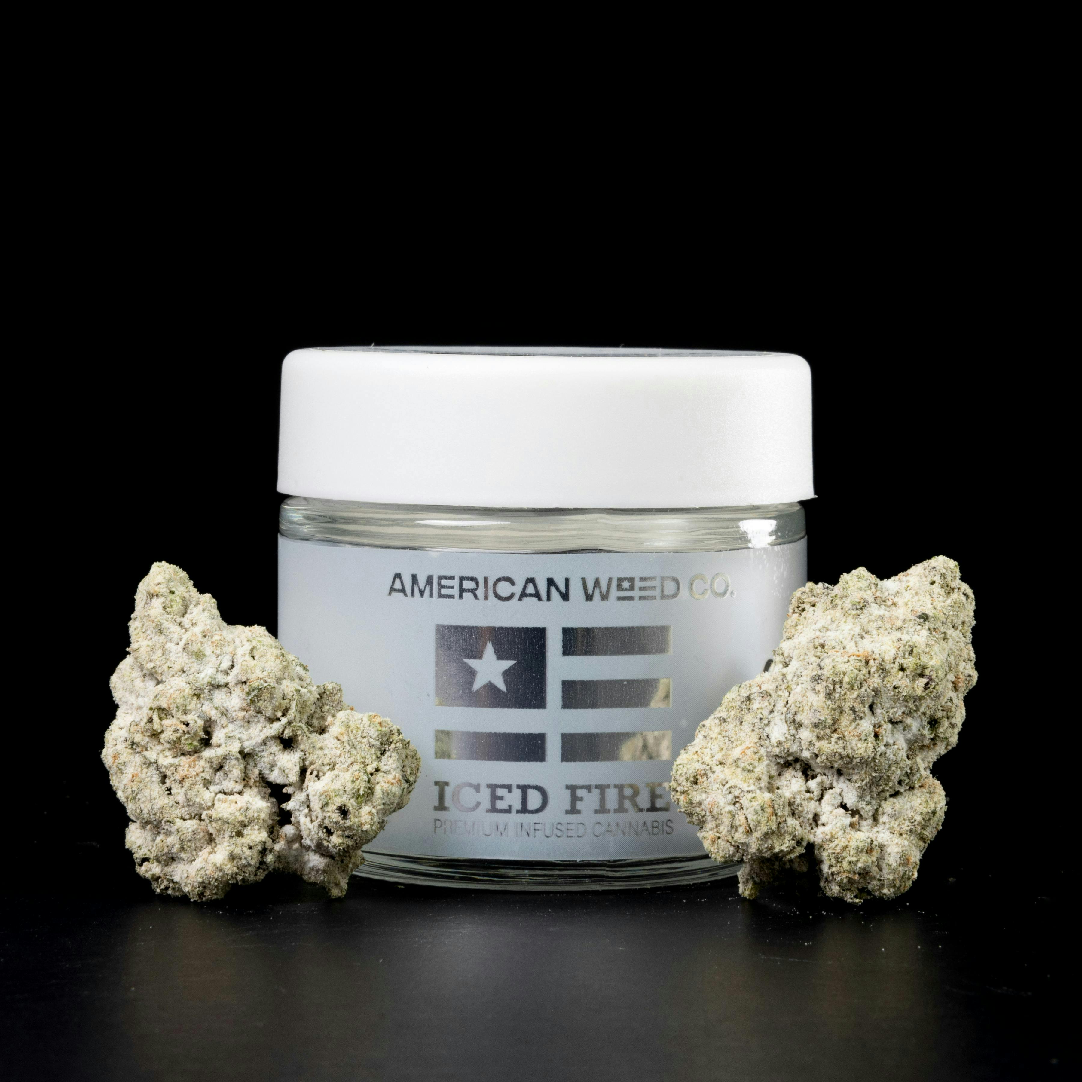 American Weed Co Blue Flame infused THC