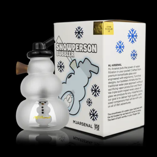 MJ Arsenal – Snowperson Blunt Bubbler-1