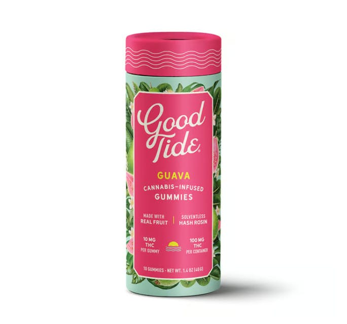 Product KR Good Tide Rosin Gummies - Guava 100mg (10pk)