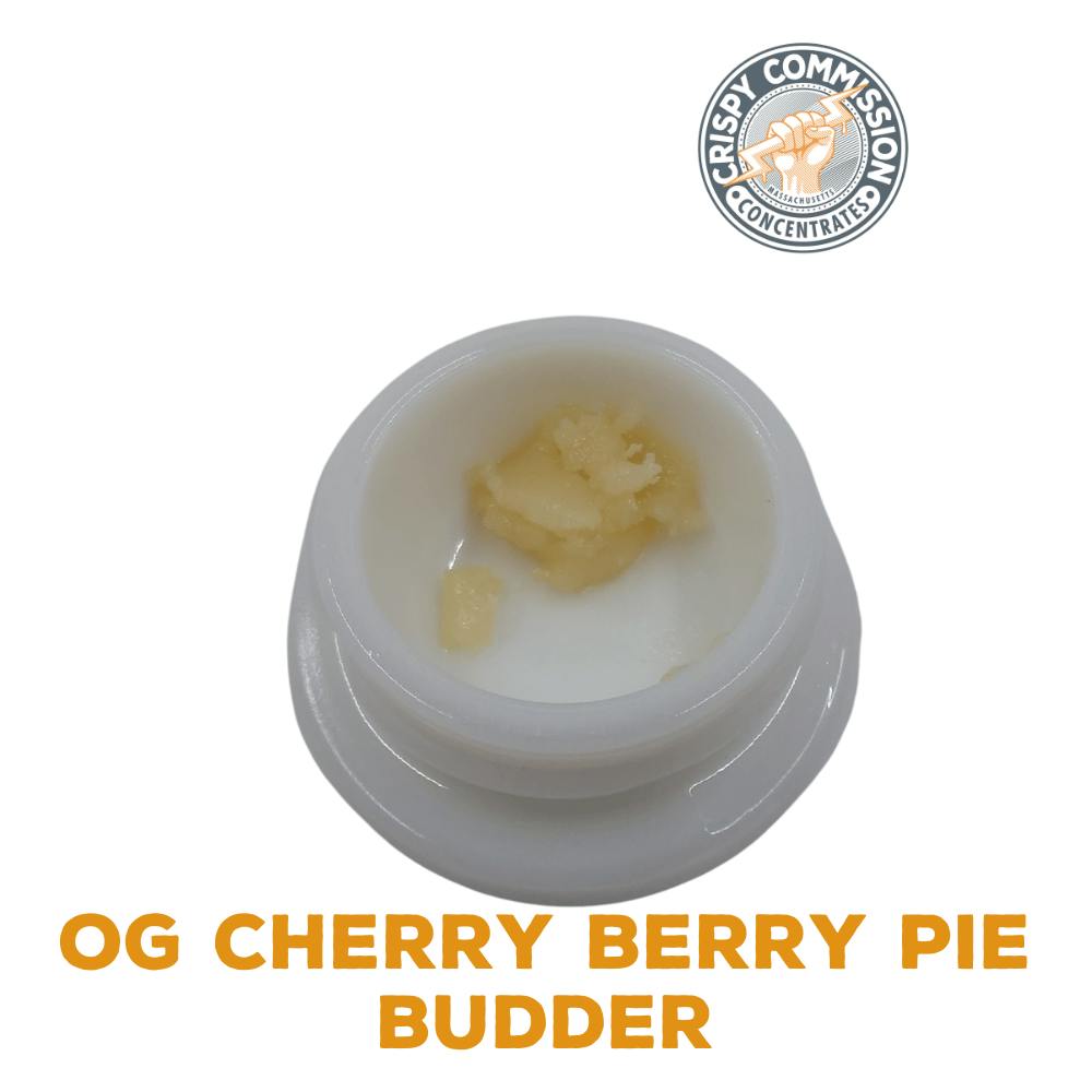 Crispy Commission - Cured Budder 1g - OG Cherry Berry Pie