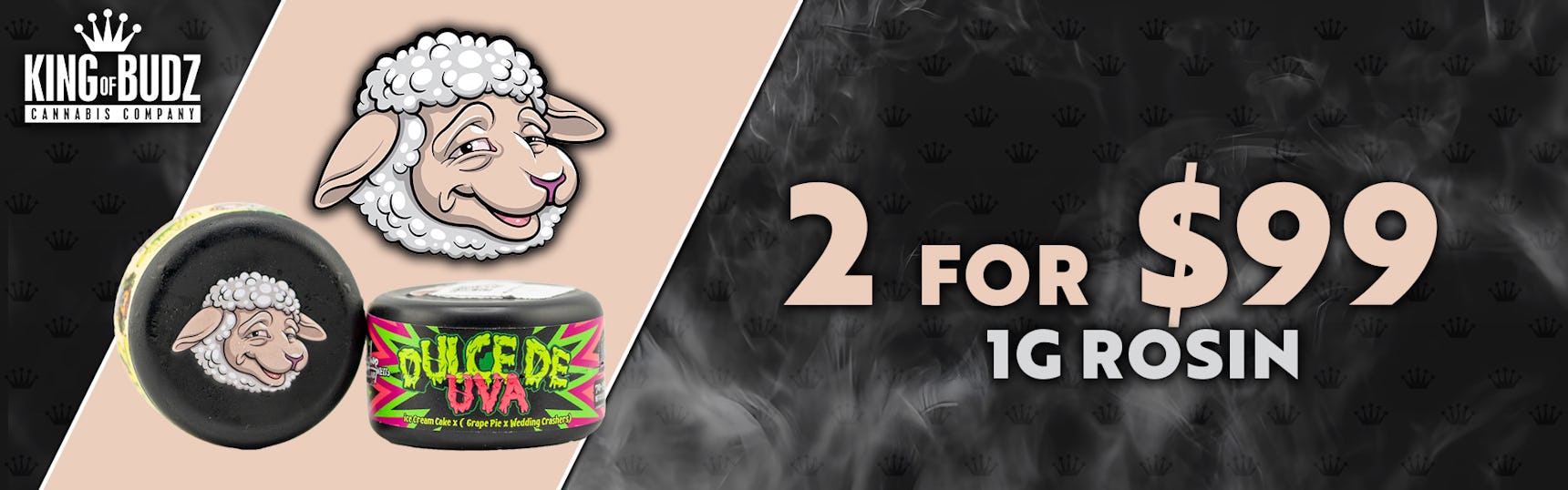 Lamb Chops 1g Rosin - 2/$99