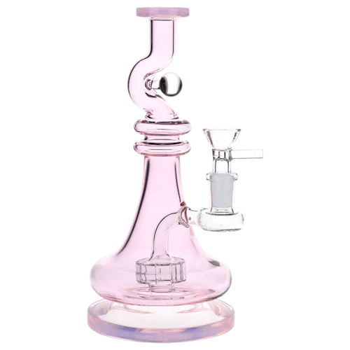 Enchanted Tower Glass Water Pipe | 8.75′ | 14mm F-active