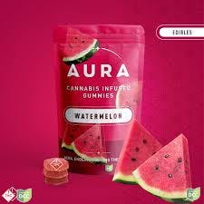 Aura Watermelon Seed Crunch +cbd - Gummies