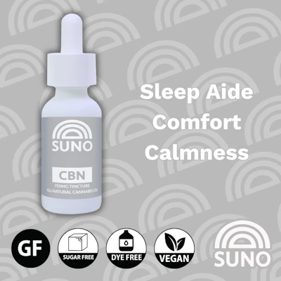 SUNO - 750mg Tincture - CBN - TINCTURES by SUNO at King of Budz