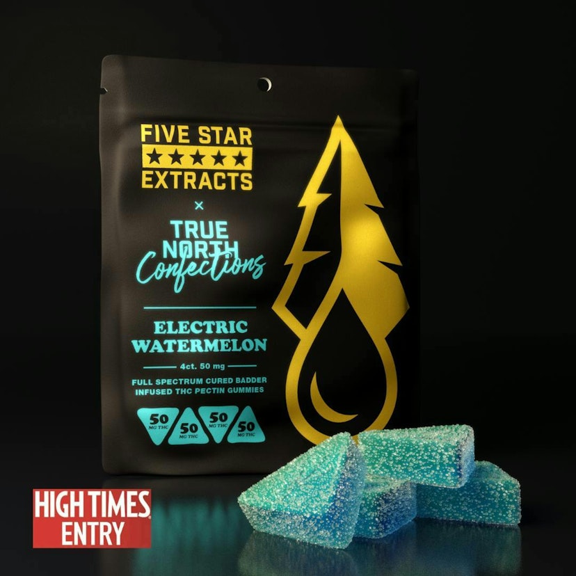 True North Collective 200mg Full Spectrum Gummies Electric Watermelon