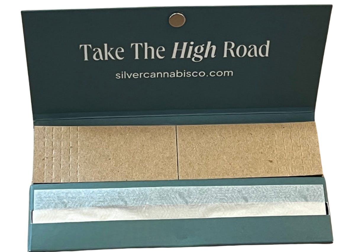 Image of Silver Cannabis – Papers – King Sized