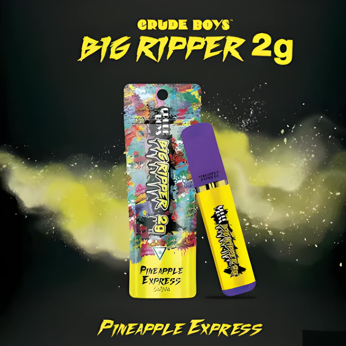 Crude Boys - Pineapple Express Big Ripper Disposable