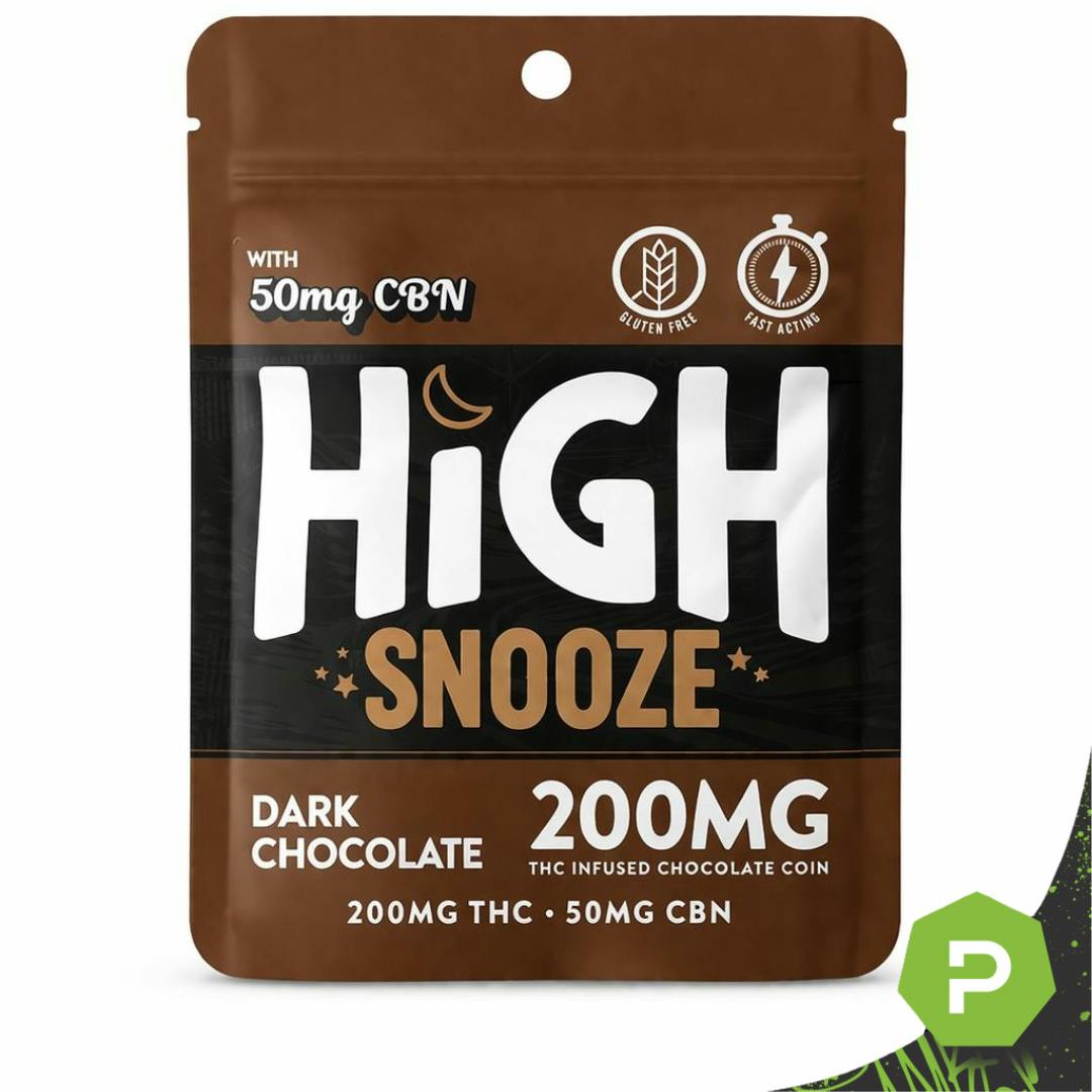 High Chew High Snooze | 200mg THC: 50mg CBN Single Gummy | Berry