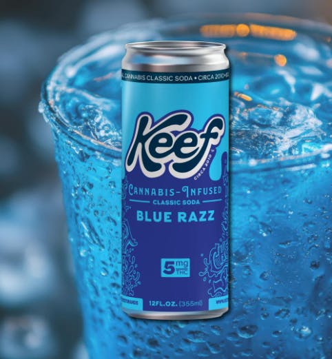 Product: Keef | Blue Razz | Classic Soda - 5mg
