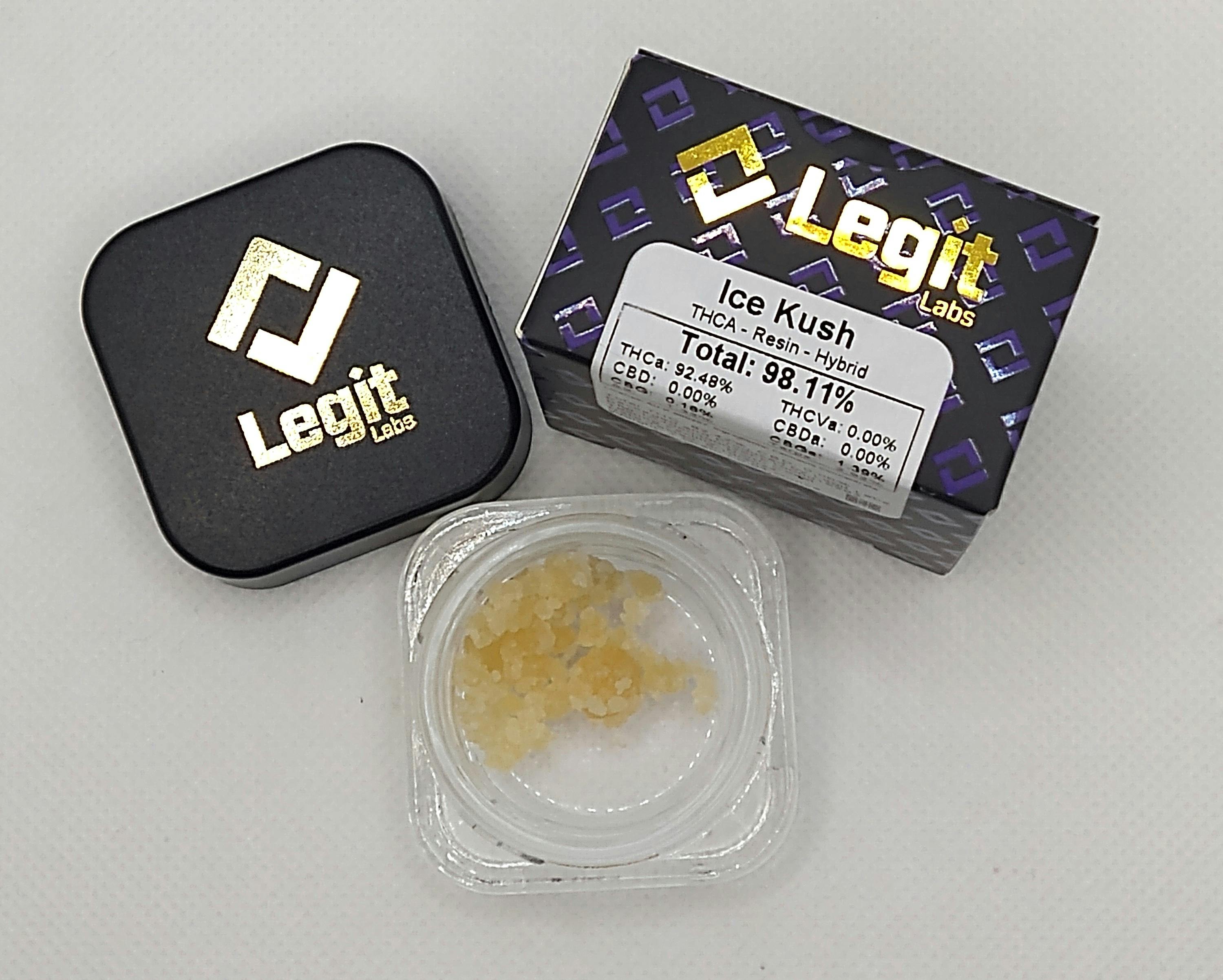 Product: Legit Labs | Ice Kush | THCA Concentrate Hybrid