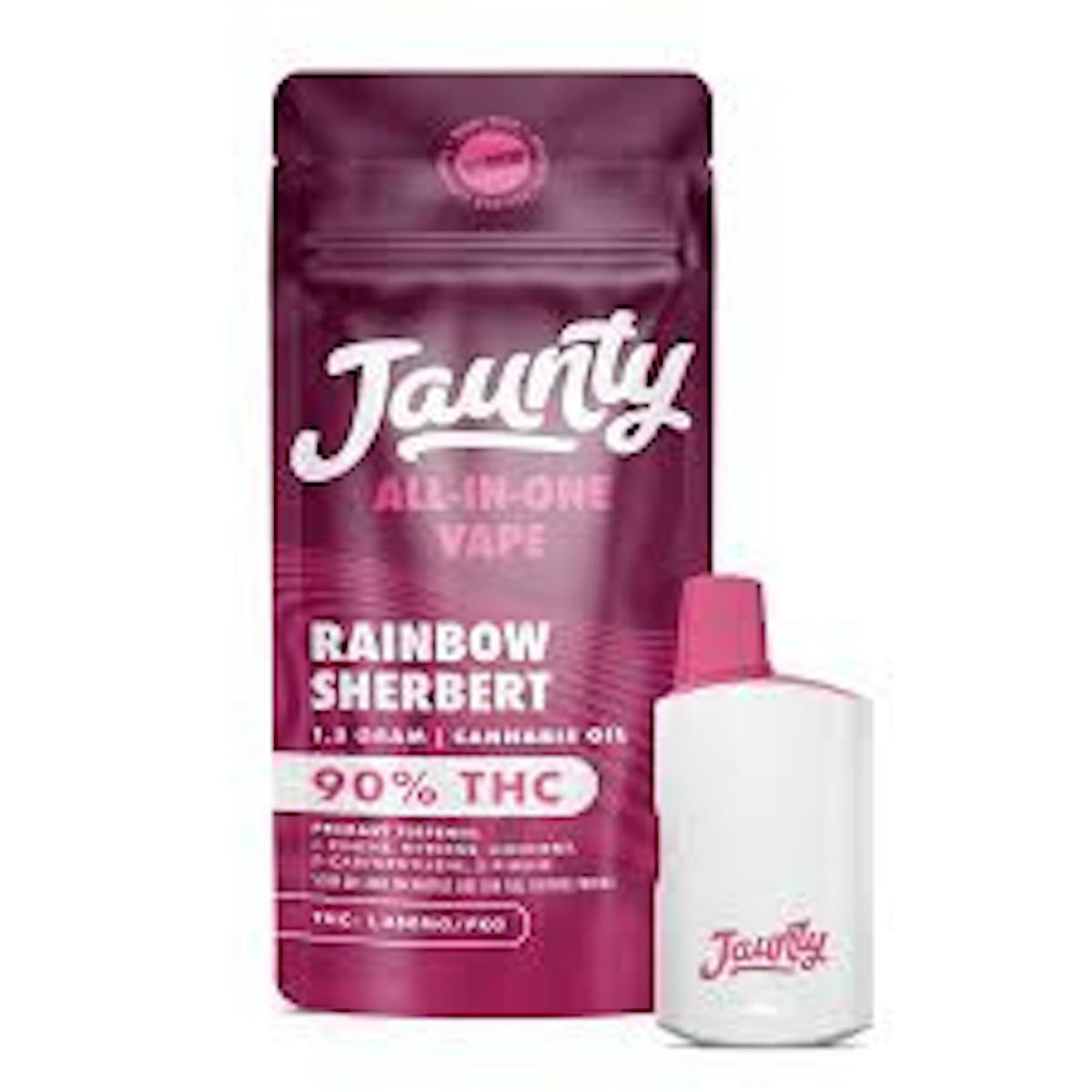 Photo of Jaunty Rainbow Sherbert Disposable Vape