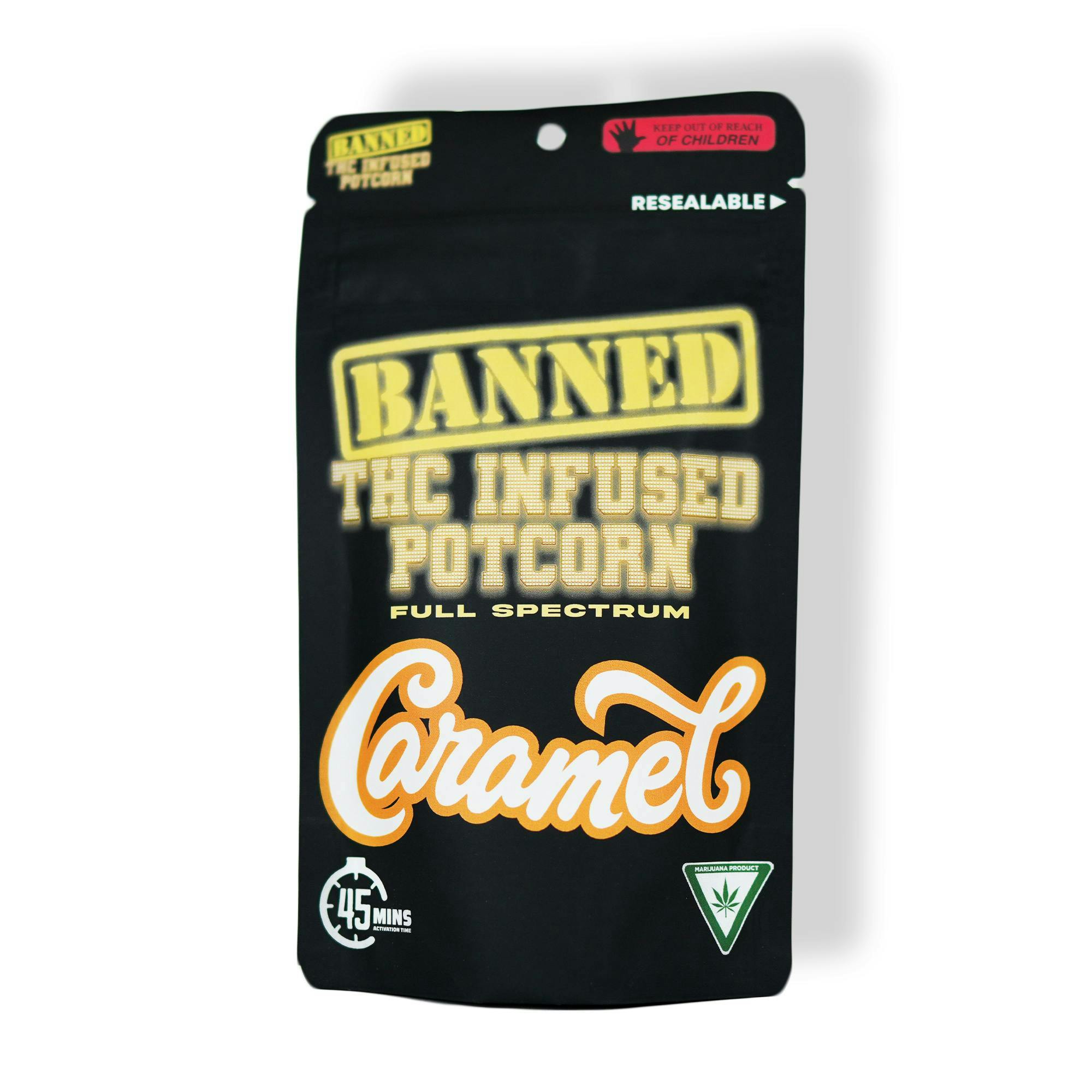BANNED EDIBLE CO. | POTCORN - CARAMEL APPLE | 200MG