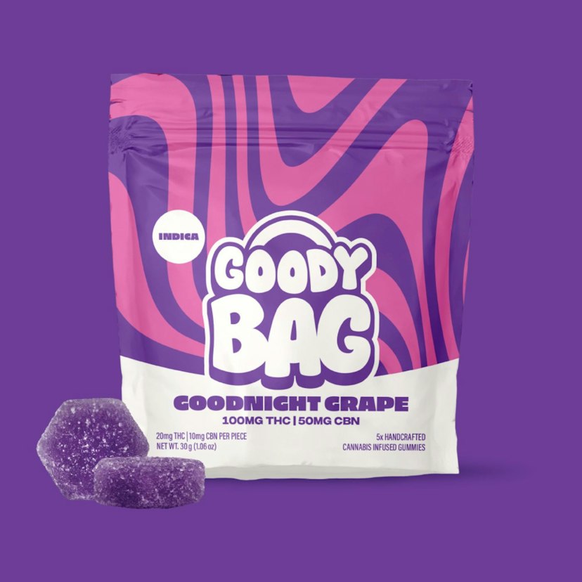 Goody Bag - Goodnight Grape 2:1 200mg THC 100mg CBN