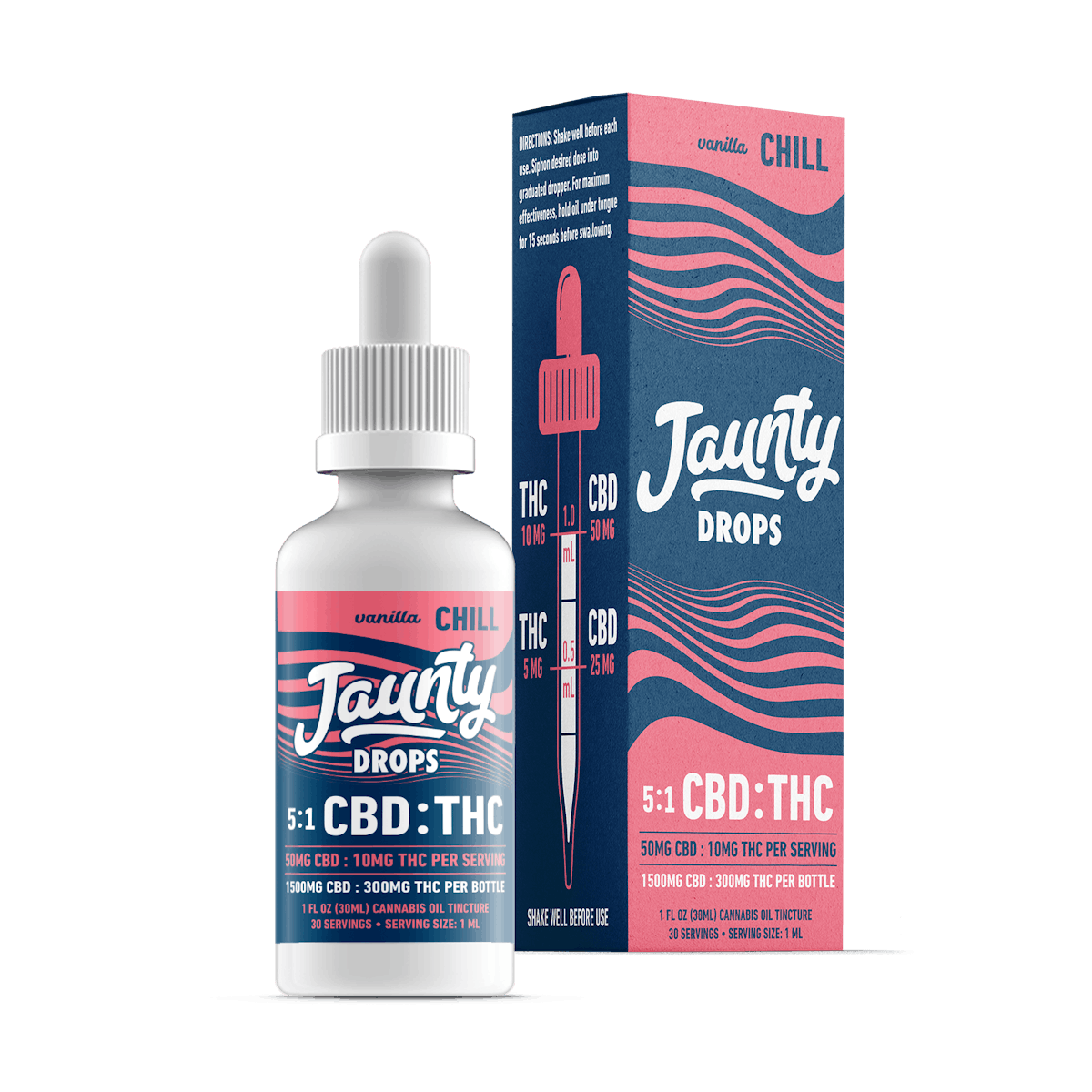 Photo of Jaunty | Tincture | Vanilla Chill 5:1 Drops | 300mg