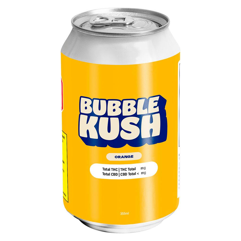 Bubble Kush - Orange Beverage - Blend - 10mg THC | Inspired