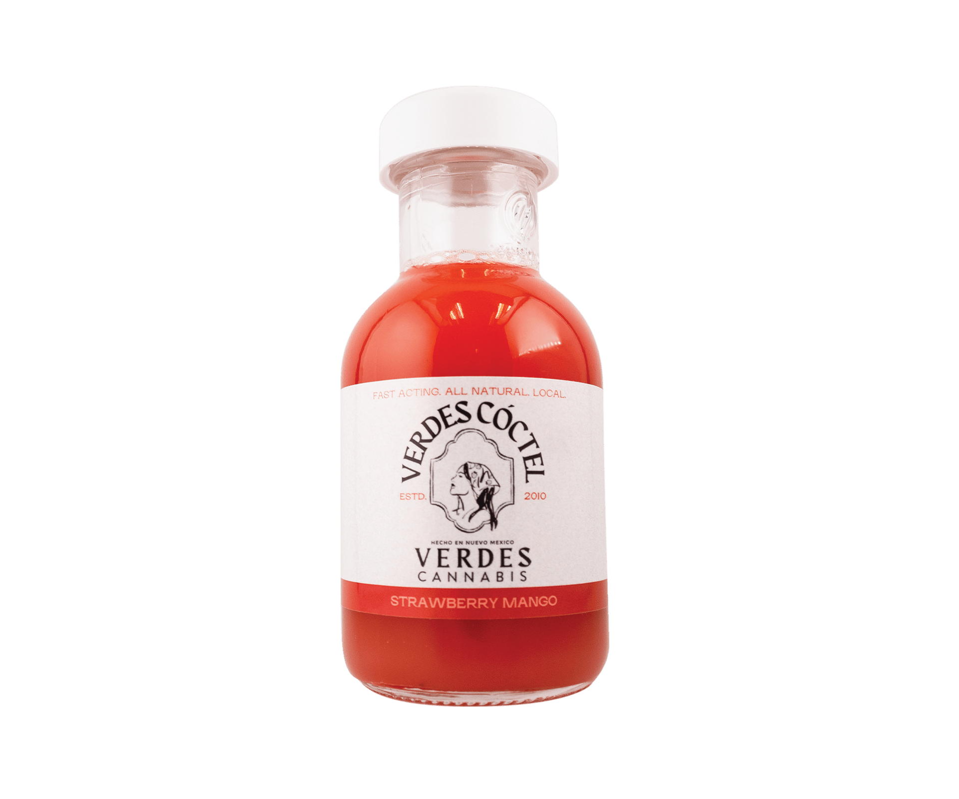 Verdes | 100mg Beverages | Strawberry Mango