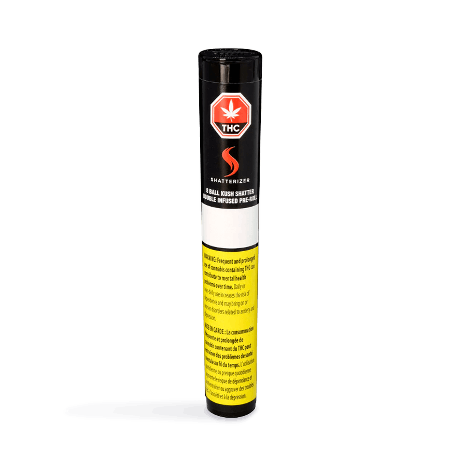 8 ball kush shatter double infused pre-roll | 1g