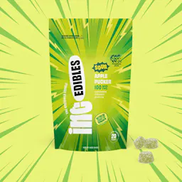 inc.edibles Sour Apple Pucker THC
