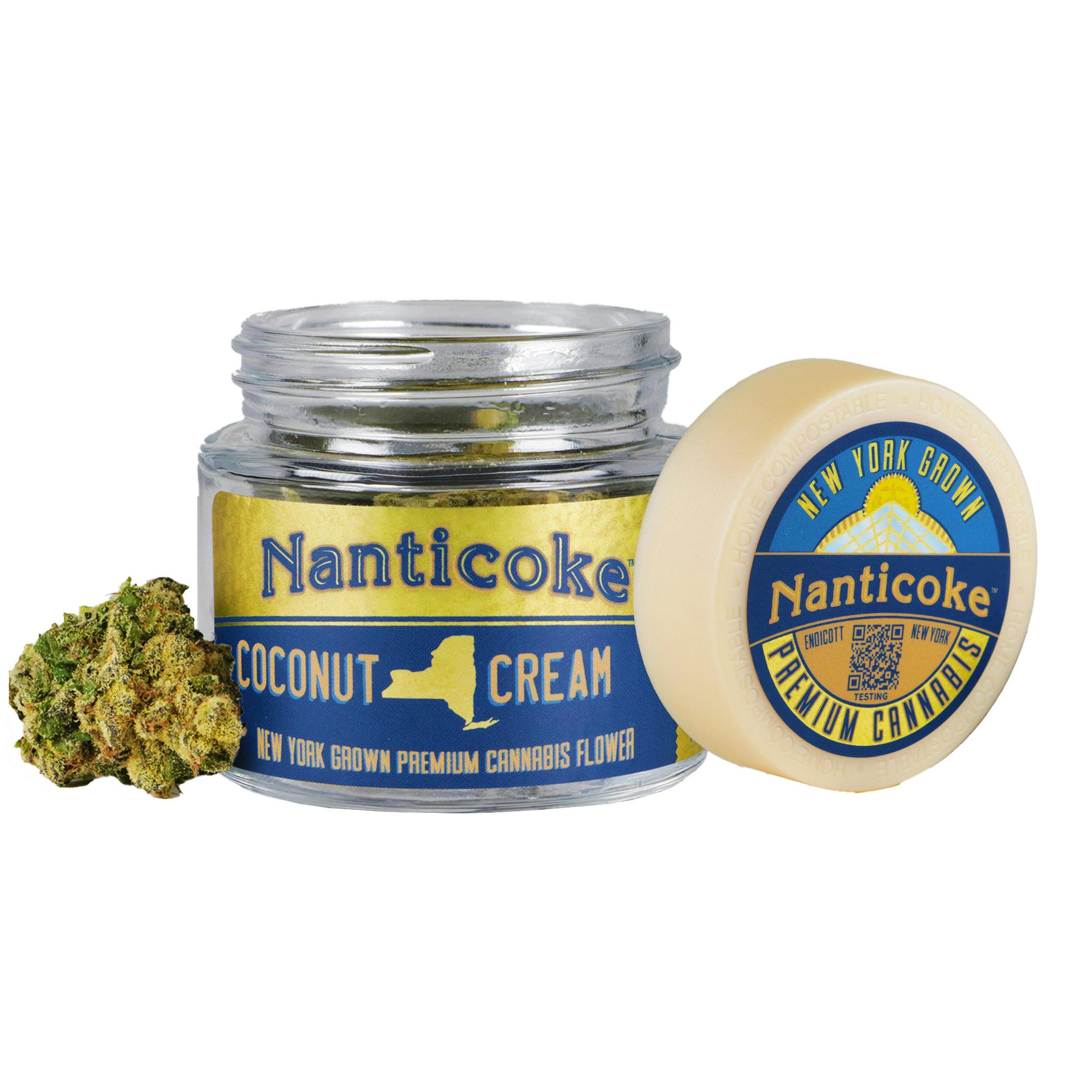 Nanticoke | Coconut Cream | Flower Jar