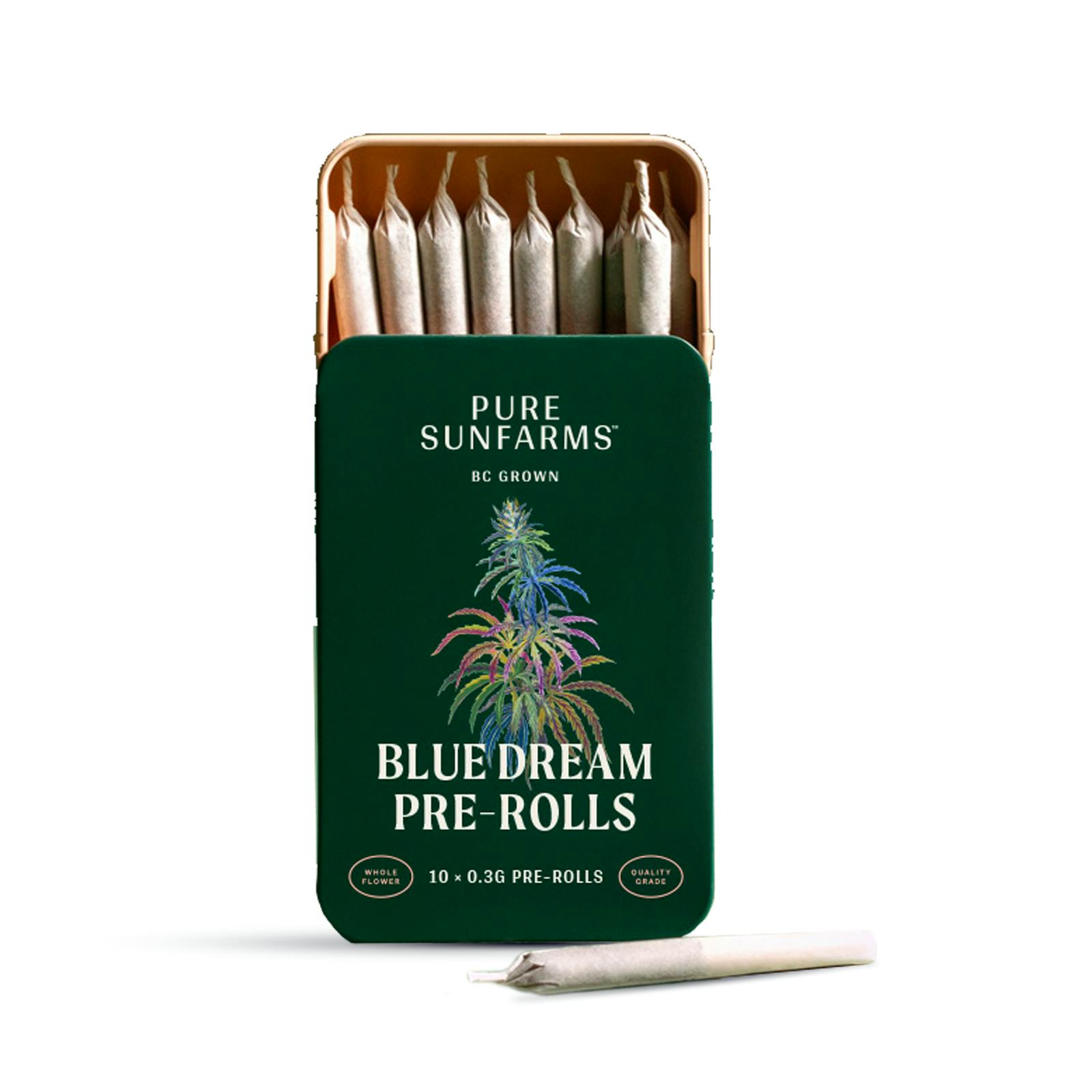 Blue dream pre-roll 10-pack | 3g