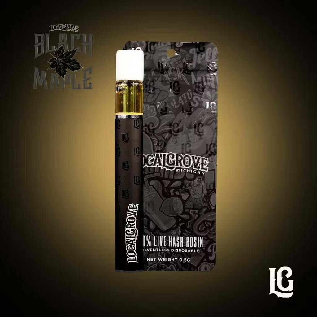 Local Grove - .5g Hash Rosin Disposable - Black Maple