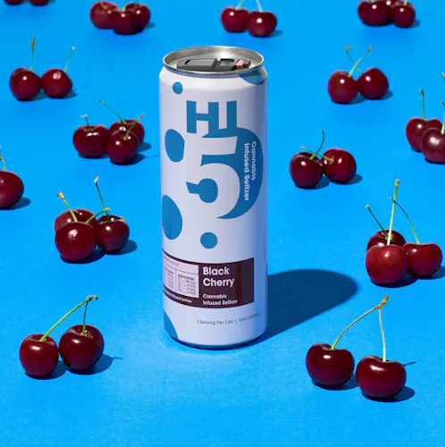 Hi5 Black Cherry Seltzer 12oz ~5mg 4pk (~20mg)-active