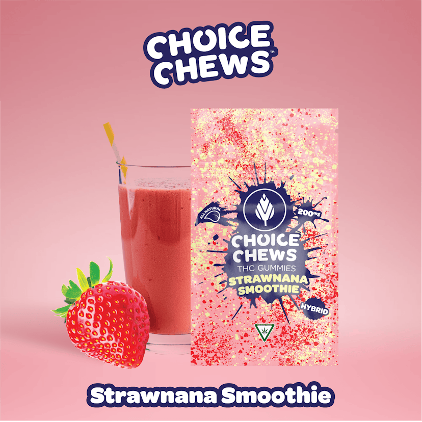 Choice - Strawnana Smoothie 200mg Gummies
