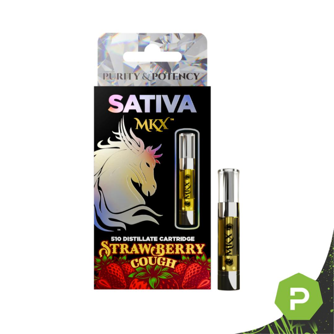 MKX Oil Co. MKX 1 Gram 510 Thread Carts - Strawberry Cough (Sativa