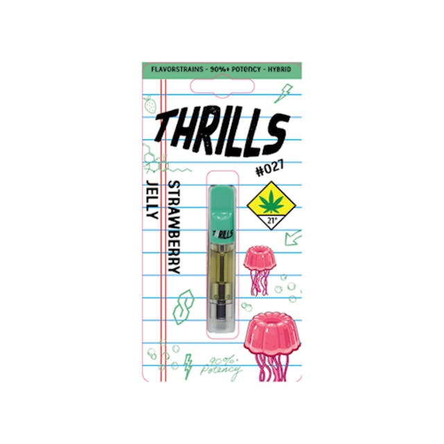 Thrills - FlavorStrains - Cartridge - 1g - (C5)(H) Strawberry Jelly