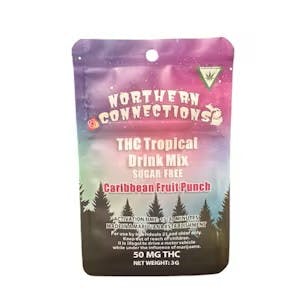 NORTHERN CONNECTIONS | THC TROPICAL CARIBBEAN FRUIT PUNCH - SUGAR FREE DRINK MIX