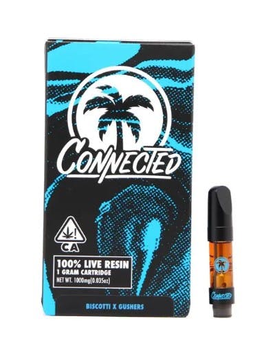 Connected Cannabis Biscotti X Gushers Live Resin - Cartridge 1G - Vibe ...