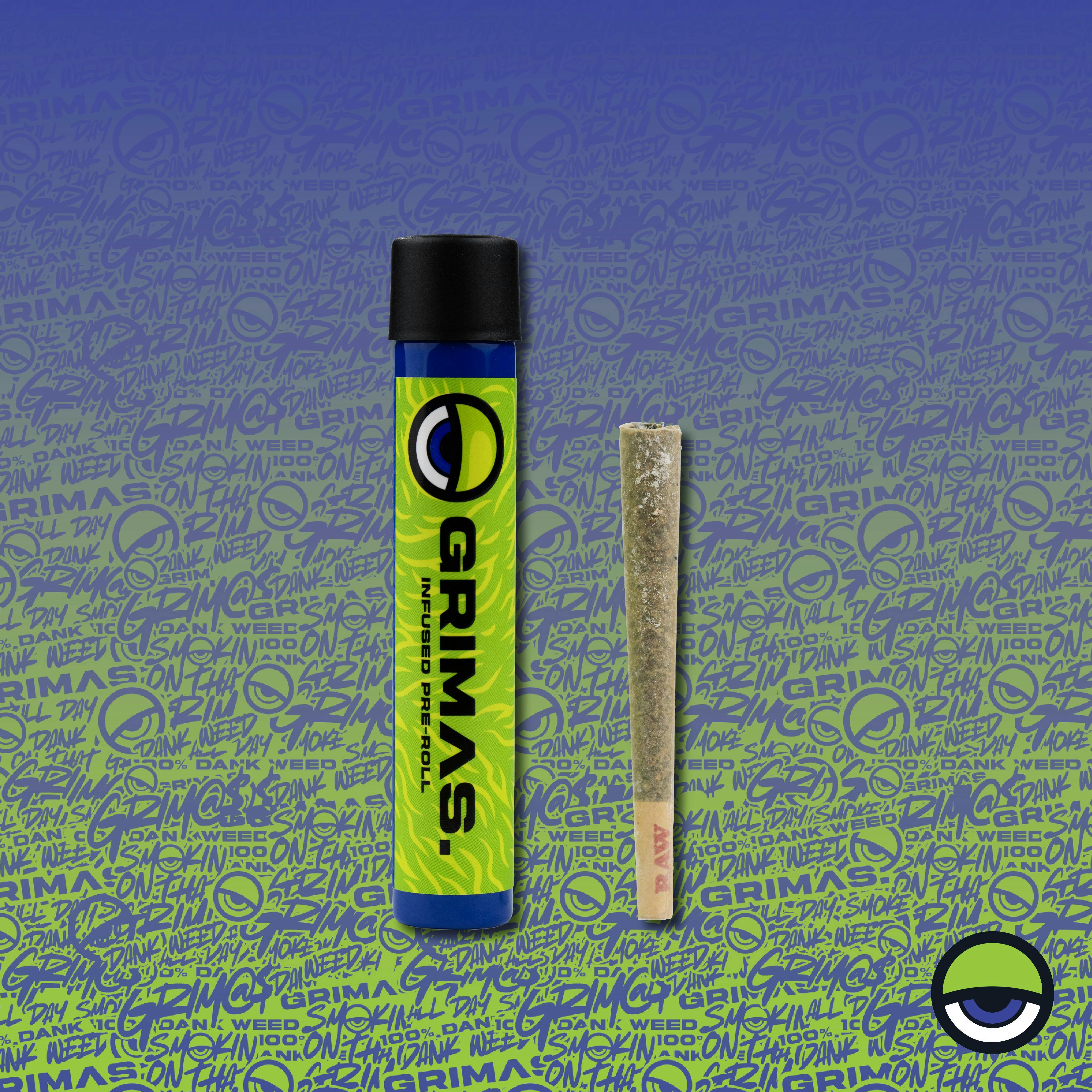 Grimas Grimas Infused Preroll | Pink Starburst - Puff Cannabis Cannabis  Store in MI
