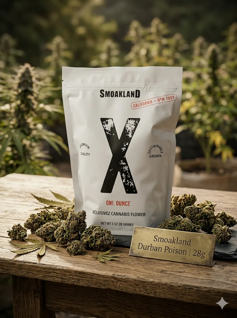 Product Smoakland | Durban Poison | 2.369% terps