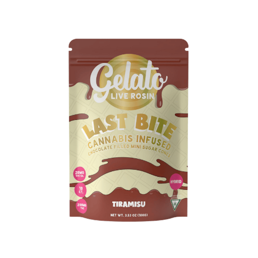 Gelato | 200mg Rosin Last Bites | Tiramisu