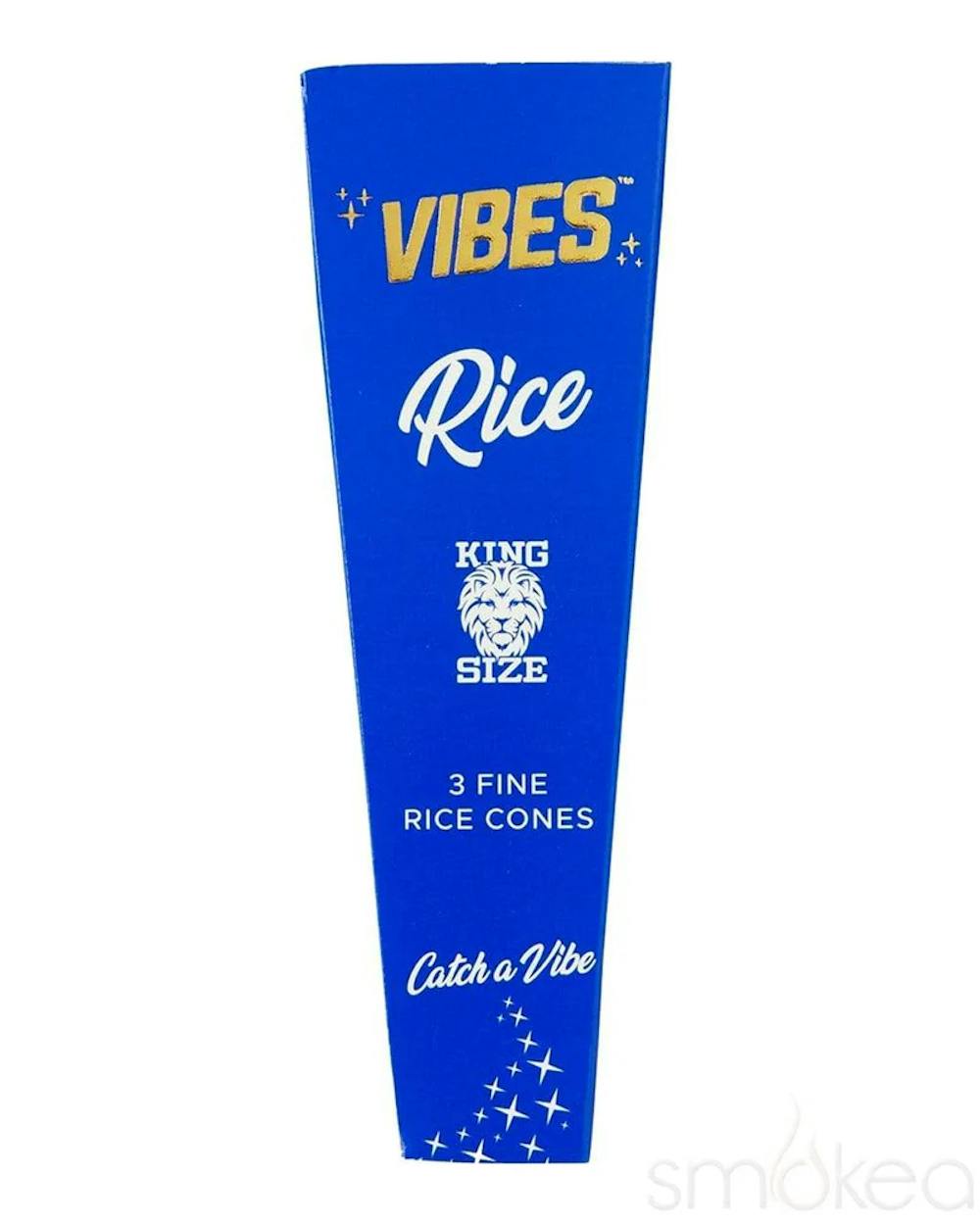 Product VIBES Cones - Rice | 3pc | King Size